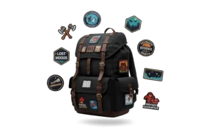 Custom embroidered patches for School beg