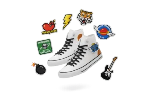 Custom embroidered patches for Shoes